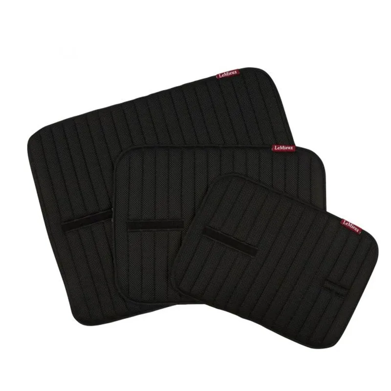 LeMieux Memory Foam Bandage Pads - Black